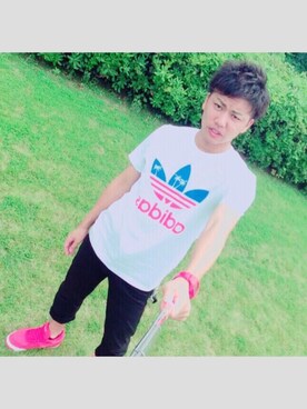 「G-SHOCK」｜やひろさん（メンズ・169cm）の夏コーディネート