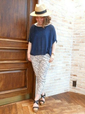 oomoriさん（レディース・157cm）の春コーディネート