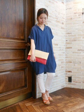 oomoriさん（レディース・157cm）の夏コーディネート