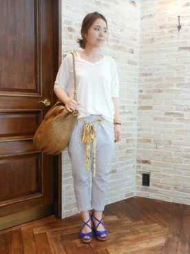 oomoriさん(レディース・157cm)の夏コーディネート