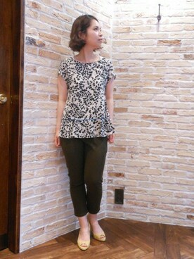 oomoriさん（レディース・157cm）の夏コーディネート