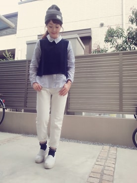 「DHOLIC（ディーホリック）のアイテム（その他）」を使った、syk***さん（レディース・158cm）の春コーディネート