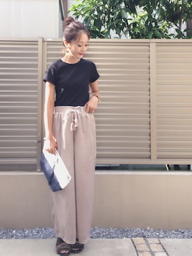 「アイテム（ピアス（両耳用））」を使った、syk***さん（レディース・158cm・30代）の夏コーディネート