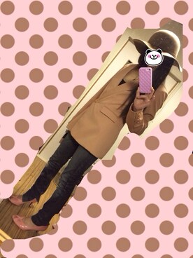 「UNIQLO（ユニクロ）のアイテム（ハット、ベージュ系）」を使った、ぽにょさん（レディース）の春コーディネート