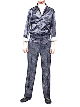 「Alexander McQueen（アレキサンダーマックイーン）のアイテム（ジャケット/アウター）」を使った、TOMOHIROさん（メンズ・167cm）の夏コーディネート