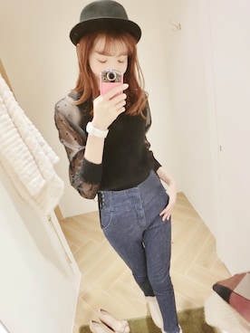 Lambkinwenさん（レディース・174cm）の冬コーディネート