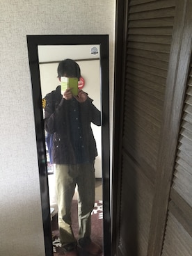「Gジャン×タートルネック」｜「アイテム（ジャケット/アウター）」を使った、和也さん（メンズ・170cm）の冬コーディネート