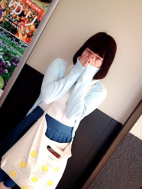 「シャーベットカラー」｜りーなさん（レディース・155cm）の夏コーディネート