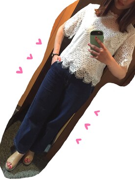 Kaedeさん（レディース・163cm）の夏コーディネート