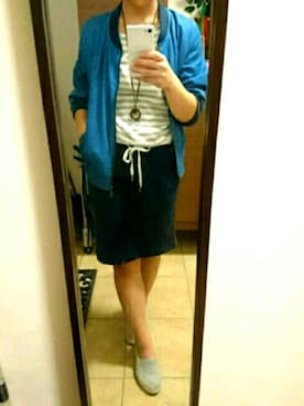 「Dosch（ドスチ）のアイテム（スカート）」を使った、ひぃちゃんさん（レディース・150cm）の春コーディネート