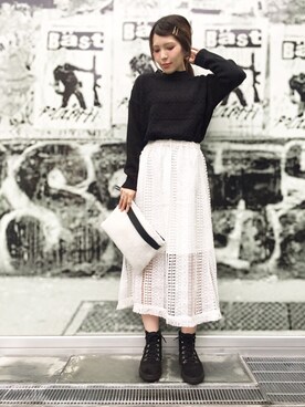 わたなべちひろさん（レディース・157cm）の秋コーディネート