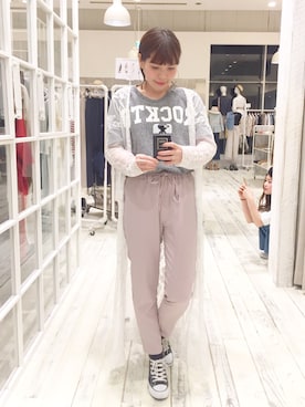 わたなべちひろさん（レディース・157cm）の春コーディネート