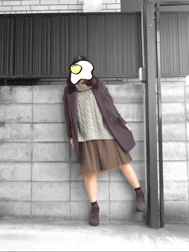 みいちゃんさん(レディース・158cm)の冬コーディネート