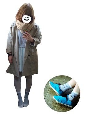 みいちゃんさん（レディース・158cm）の冬コーディネート
