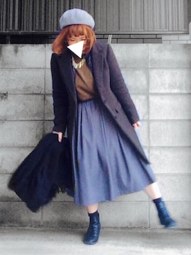 みいちゃんさん(レディース・158cm)の冬コーディネート