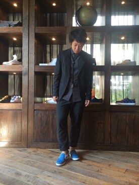 「スター」｜KAGOさん（メンズ・168cm）の春コーディネート