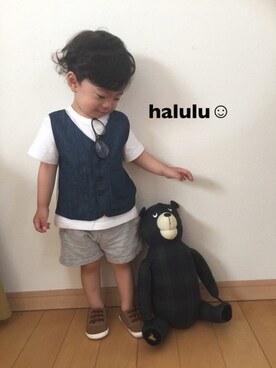 haluluさん(キッズ・80cm)の夏コーディネート