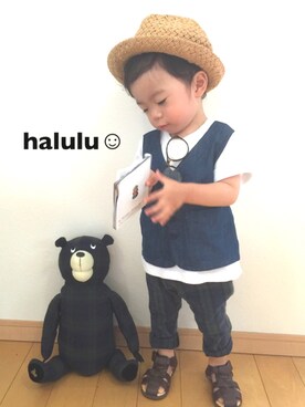 haluluさん(キッズ・80cm)の夏コーディネート