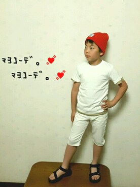 「マヨコーデ」｜kenta2011さん（キッズ・110cm）の春コーディネート