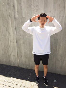 「hair」｜PERCUT 鈴木 未来さん（メンズ・171cm・20代）の夏コーディネート