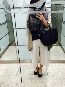 「The Flexx  （-）のアイテム」を使った、Samantha I. Leeさん（レディース・155cm）の冬コーディネート
