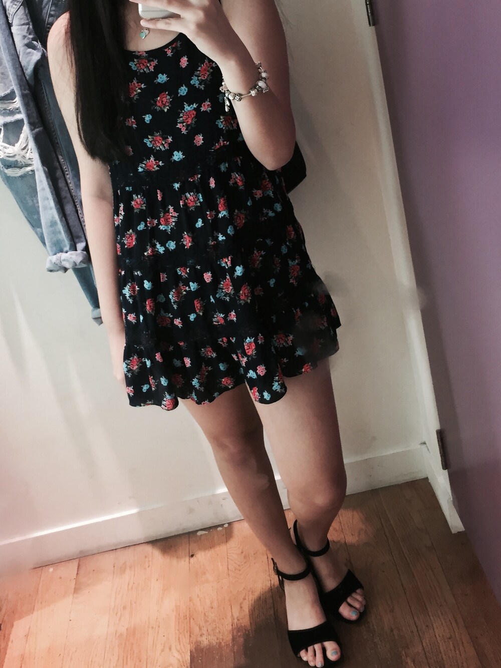「FOREVER21」｜「forever21のアイテム（チュニック、その他）」を使った、amandaさん（レディース・160cm）の春コーディネートの1枚目の写真