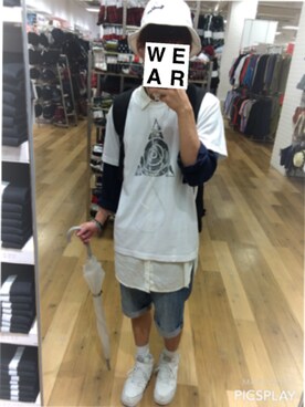 REOさん（メンズ・178cm）の夏コーディネート