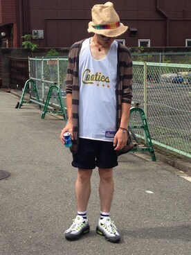 endyさん（メンズ・172cm）の夏コーディネート