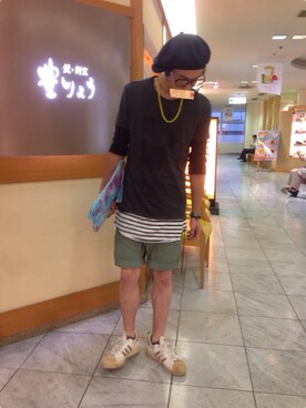 endyさん（メンズ・172cm）の夏コーディネート