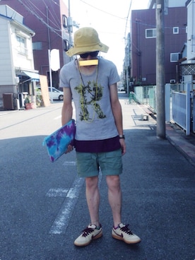 endyさん（メンズ・172cm）の夏コーディネート