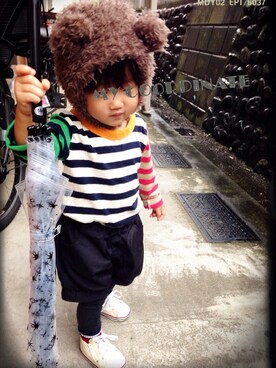 rinkoroさん(キッズ・80cm)の秋コーディネート