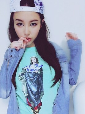 「Diamond SUPPLY CO.」｜Phoebe Dreamyさん（レディース・171cm）の秋コーディネート