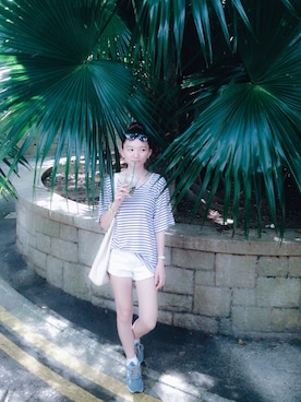 Erinさん（レディース・164cm）の夏コーディネート