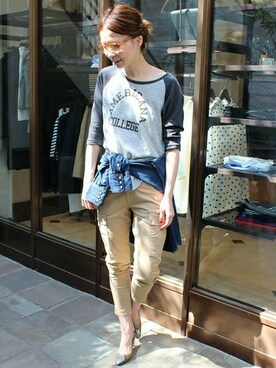 KAIさん（レディース・160cm）の春コーディネート