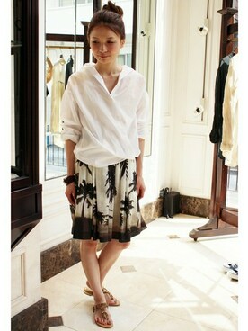 KAIさん（レディース・160cm）の夏コーディネート