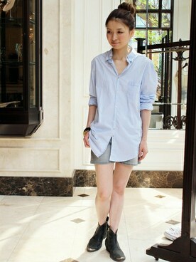 KAIさん（レディース・160cm）の夏コーディネート