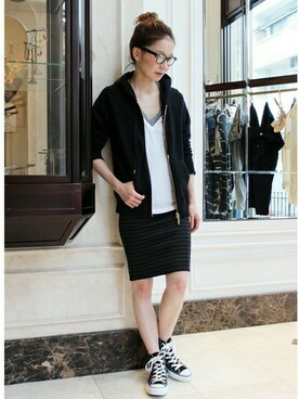 KAIさん（レディース・160cm）の夏コーディネート