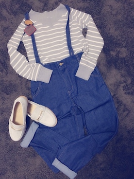 「アイテム（その他シューズ、グレー系）」を使った、はるさん（レディース・154cm）の冬コーディネート