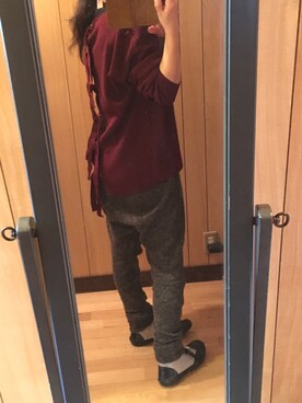「Y's（ワイズ）のアイテム（スニーカー）」を使った、RRSさん（レディース・159cm）の秋コーディネート