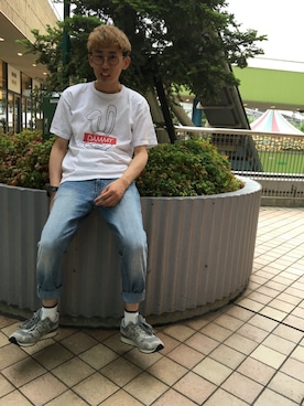 「DAMMY（ダミー）のアイテム」を使った、naoyaさん（メンズ・170cm）の夏コーディネート