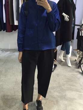 「iohll（iohll）のアイテム」を使った、crazybabyqqさん（レディース・167cm）の秋コーディネート