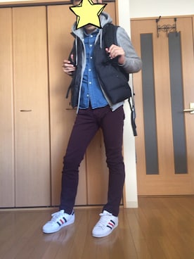 たけさん（メンズ・177cm）の秋コーディネート