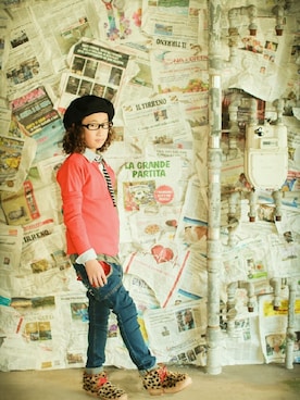 eiseiさん（キッズ・135cm）の秋コーディネート