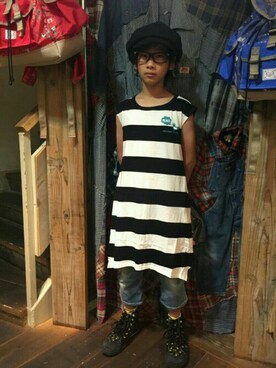 eiseiさん（キッズ・142cm）の夏コーディネート