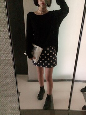 「8seconds（エイトセカンズ）のアイテム（バッグ）」を使った、유주영さん（レディース・162cm）の秋コーディネート