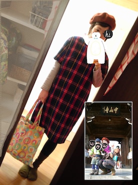 おーかさん（レディース・158cm）の冬コーディネート