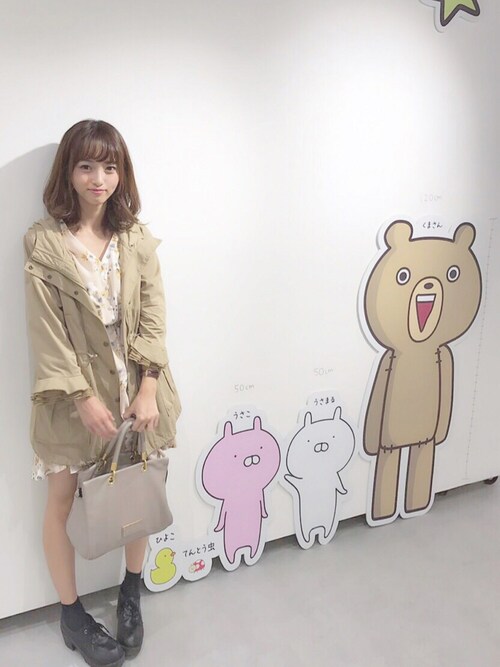 三田寺円 みたでらまどか Jillstuartのモッズコートを使ったコーディネート Wear