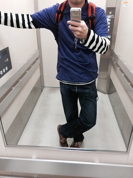 まいけるさん（メンズ・177cm）の春コーディネート