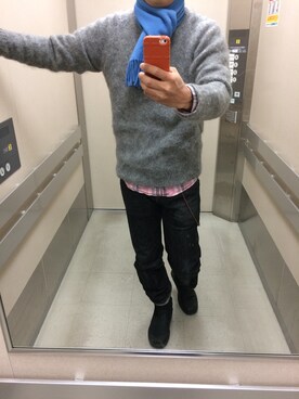 まいけるさん(メンズ・177cm)の冬コーディネート