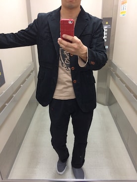 まいけるさん（メンズ・177cm）の春コーディネート